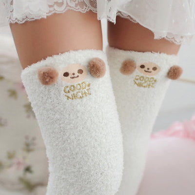 Animal Modeling Knee Socks