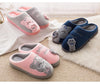 Women Cat Non-slip Winter Cat House Slippers