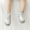 Leather Bottom Baby Floor Socks