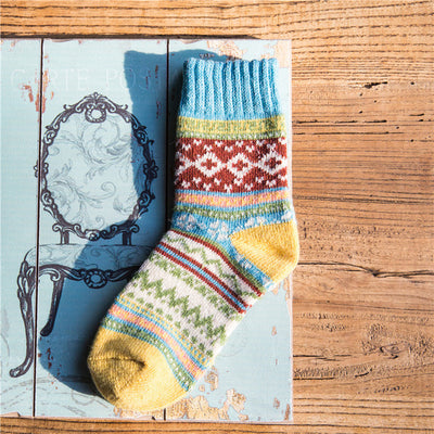 Thickening Thick Thread Socks