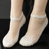 Women Lace Ruffle Ankle Sock