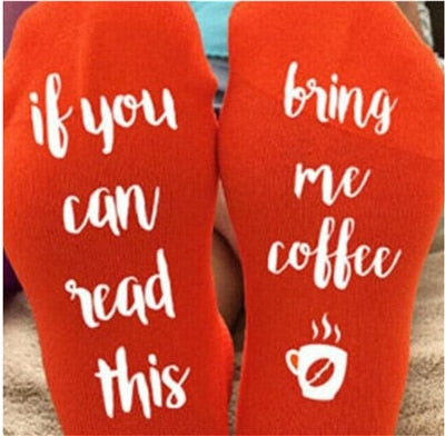 IF YOU CAN READ THIS women funny socks