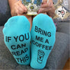 IF YOU CAN READ THIS women funny socks