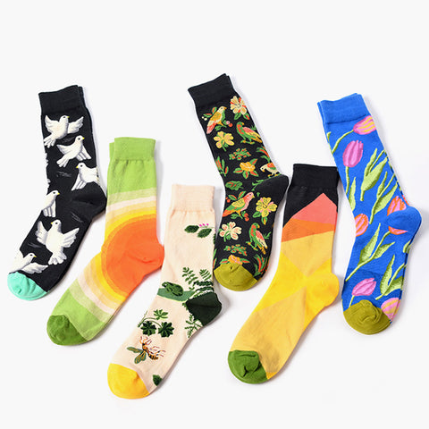 Four Seasons Cotton Funny Socks