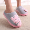 Women Cat Non-slip Winter Cat House Slippers