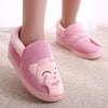 Women Cat Non-slip Winter Cat House Slippers