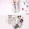 5Pairs New Animal Ankle socks